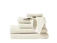 Coyuchi Air Weight Organic Towels, 6 Piece Set (Undyed)