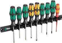 Wera Kraftform 05051012001 9650 Magnetic Strip Screwdriver Set 10 Pieces