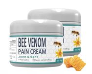 Bee Venom Pain,Bone Healing Cream, Advanced Bee Venom Gel Joint and Bone Therapy,New Zealand Bee Venom Joint and Bone Therapy Cream, Bee Venom Ultra Strength Pain Relief Cream（2PC）