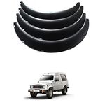 XZRTZ Fender Flares Over Wide Body Wheel Arches Auto Car Kit Mudguards Bolt On Pocket Rivet Style Compatible with Gypsy