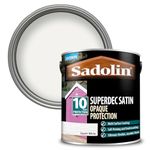 Sadolin Superdec Opaque Wood Protection 1 litre - Super White Satin