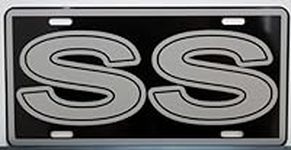 SS Super Sport Metal License Plate 