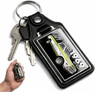 Brotherhood Car Key Chain for C10 - Classic Models Keychain for Men and Women Gift Key Ring - Yellow - 1969-1970