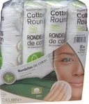 Cotton Delon + 100% Cotton Rounds, 800 Count