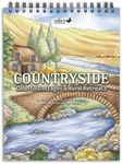 ColorIt Countryside: Colorful Cottages and Rural Retreats Spiral Bound Adult Coloring Book, 50 Illustrations of Country Scenes, Thick Paper, Perforated Paper, Lay Flat Hard Cover, Ink Blotter Paper