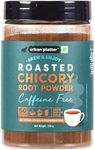 Green velly Indian Urban Platter Roasted Chicory Root Powder, 250g (Caffeine Free Coffee Substitute, Roasted and Ground to Perfection, Brew with Coffee and Other Beverages)