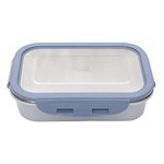 Jaypee Plus Stainless Steel Lunch Box Captainsteel Blue, 500 ml, Suitable for School, Offices and picnics,Microwave Safe