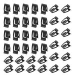 Car Dashboard Trim Clips, 40pcs Auto Metal Retainer Clips, Car Dash Dashboard Clips, Automotive Car Console Trim Retainer Clips, Car Clips Rivets Fasteners for Most Cars