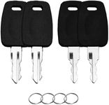 4 Keys for TSA007 TSA002 Master Luggage Keys, TSA 007 TSA002 Luggage Keys Compatible with Luggage Suitcase Password