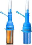 The Booze Missile. Portable Shotgun Funnel + Beer Bong Drinking Device. College Gift Party Tool - Perfect for Bachelor & Bachelorette Parties. (Blue)