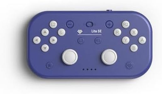 8Bitdo Lite SE Bluetooth Gamepad for Switch, Android, iPhone, iPad, macOS and Apple TV, for Gamers with Limited Mobility