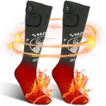 SNOW DEER Heated Socks Fast Chargin