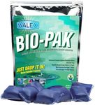 Walex Bio-Pak RV Marine Natural Enzyme Black Holding Tank Deodorizer Drop-Ins, Camper, Boat, Camping Cassette Toilet Pods, Mint, 50 Pack