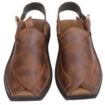 Peshawari Sandal for Men - (Tan Two Tone) (numeric_10)