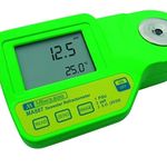 Milwaukee MA887 Digital Salinity Refractometer with Automatic Temperature Compensation, Yellow LED, 0 to 50 PSU, -2 PSU Accuracy, 1 PSU Resolution