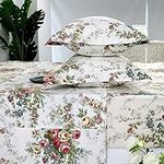 FADFAY Rose Sheets Floral Bed Sheet