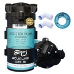 ACUALINE SILVER RO Pump 100 GPD Original 24V DC, Noiseless Copper Winding RO Booster Pump, Corrosion Resistant RO Motor Pump Compatible with All Storage Type RO, Universal Motor, 1 Year Warranty