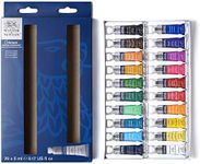 Winsor & Newton Cotman Watercolor Paint Set, 20 Colors, 5ml (0.17-oz) Tubes