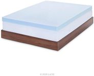 LUCID 4 Inch Gel Memory Foam Mattre