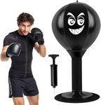 Desktop Punching Bag - Standing Desktop Punching Bag for Stress Relief, Wall Punching Bag, Boxing Fighter Fitness Wall Punch Bag, A Boxing Punch Ball to Help Reduce Strain and Tension for Everyone