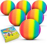 Homotte 6 Pcs Rainbow Playground Ba