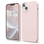 elago Liquid Silicone Case Compatible with iPhone 14 Plus Case (6.7"), Premium Silicone, Full Body Protection - 4 Layer Shockproof Phone Cover, Anti-Scratch Soft Microfiber Lining (Lovely Pink)