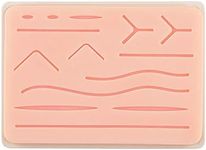 Medarchitect Suture Pad, 3-Layer Silicone Practice Pad with Anti-Slip Base