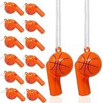 Basketball Whistles with Lanyard 12