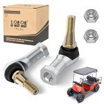 10L0L Golf Cart Ball Joint Tie Rod End Kit for EZGO TXT 2001-up Electric & Gas, OEM# 70902-G01 70902-G02, Set of 2 (Driver & Passenger Side)