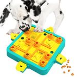 LACCEN Dog Puzzle Toys - Level 3 in 1 Interactive Dog Toy for IQ Training Reduce Boredom, Dog Treat Dispenser Toy Slow Feeder, Funny Brain Stimulating Games for Large Medium Small Dogs