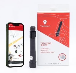 Trackting Bike T9 Antifurto Bici Gps Con SIM Con Canone Annuale | Gps Bici Antifurto Con Sim Integrata E Batteria Ricaricabile | Localizzatore Gps Antifurto Bici Mtb | Gps Bicicletta Antifurto