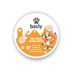 Bscly Natural Paw & Elbow Balm for Dogs & Cats – 50g | Heals & Moisturizes Dry, Cracked Paws & Elbows | Shea Butter, Almond Oil, Lemongrass | Safe for All Breeds