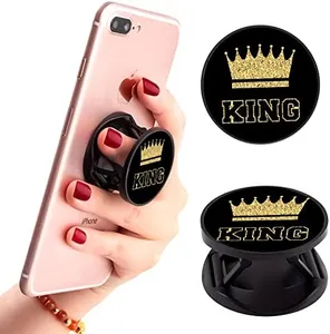 Ufbara 2 Pack Phone Stand Holder (King Crown)