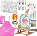 Falling in Art Tabletop Easel Set, 