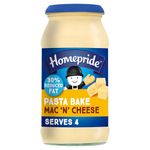 Homepride 30% Reduced Fat Creamy Mac 'n' Cheese Pasta Bake Sauce, 485 g Jar (Pack of 1)