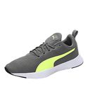 Puma Unisex Adult Robust Ultra Gray-Yellow Alert Running Shoe-9 Kids UK (19488303)