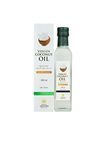 Kerala Ayurveda Cold-Pressed Virgin Coconut Oil, 250 ml – Nourishes & Strengthens Hair and Skin, Excellent for Baby Massage, Cooking |100% Natural & Edible | Preservative-Free | Cold-Pressed from Fresh Kerala Coconuts | Anti-oxidant Rich | Rich in Lauric Acid & Heart-Friendly MCTs (Pack of 1)