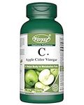 VORST Apple Cider Vinegar Max Strength Formula 1000mg Per Serving (500mg Per Capsule) with Vitamin C 90 Capsules | Supplement For Fighting Fatigue, Appetite & Poor Digestive Tract | Paleo & Keto Friendly | 1 Bottle