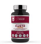 Ubiquinone Coenzyme Q10 200mg Softgel Capsules, 90 Super Strength Vegan Friendly Naturally Fermented High Absorption CoQ10 Capsules Made in The UK to GMP Standards – by The Intelligent Health
