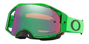 Oakley Airbrake MX Moto Adult Off-Road Motorcycle Goggles - Green/Prizm MX Jade/One Size