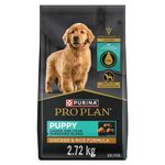 Purina Pro Plan Dry Puppy Food, Development Shredded Blend Chicken & Rice - 2.72 kg Bag (1 Pack)