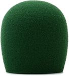 Shure A58WS-GRN Foam Windscreen for All Shure Ball Type Microphones, Green