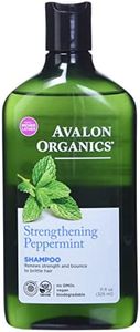 Avalon Organics Shampoo, Strengthening Peppermint, 11 Fluid Ounce