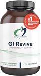 Designs for Health GI Revive - Slippery Elm Gut Health Support with Licorice Root, L-Glutamine + Zinc Carnosine - MSM, Marshmallow Root Powder + Okra Extract (210 Capsules)