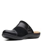 Clarks Women's Laurieann Kyla Clog, Black Combi, 8