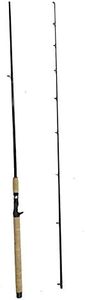 KUFA Sports IM8 Graphite 2-Pieces Salmon Steelhead Chinook Chum COHO Pink Sockeye humpy Bait Casting Fishing Rods (8'6" to 10'6") (8'6" Medium)