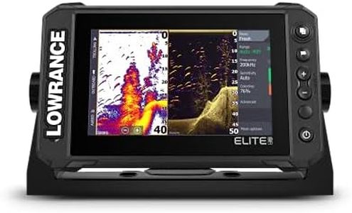 Lowrance Elite FS 7 Fish Finder with Active Imaging 3-in-1 Transducer, Preloaded C-MAP Contour+ Charts