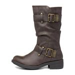 Rocket Dog Women's Trumble Biker Boots, Brown (Brown Galaxy), 6 UK 39 EU