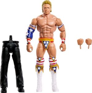 Mattel WWE Elite Collection Action Figure SummerSlam Lex Luger with Accessory and Referee Build-A-Figure Parts