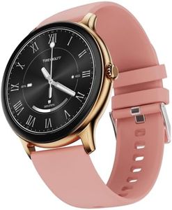 Fire-Boltt Phoenix Round Smart Watch 1.38″ HD Display with Bluetooth Calling, SpO2 & Heart Rate Monitor, 120+ Sports Modes, IP67 Waterproof, Fitness Tracker Smartwatch for Men & Women - Pink